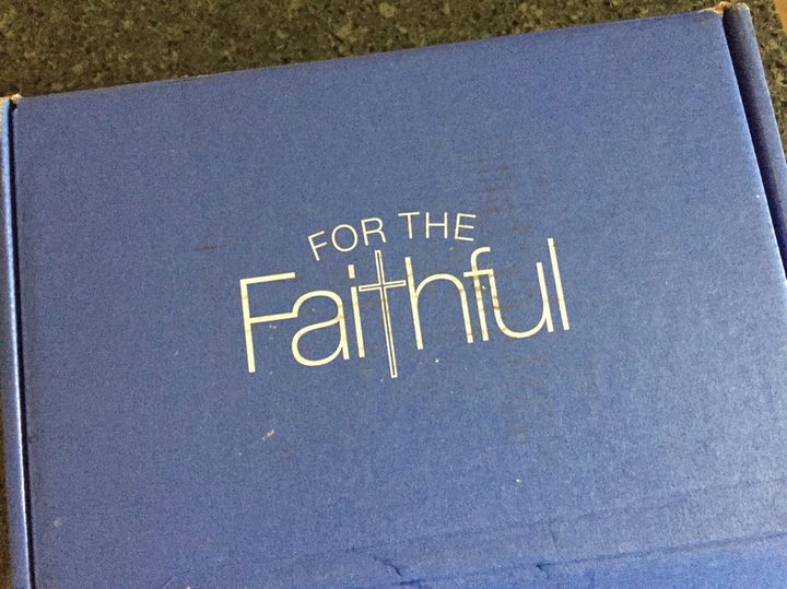 For The Faithful May 2016 box