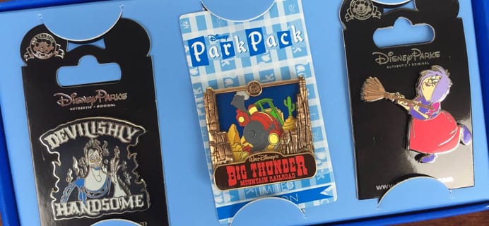 Disney Park Pack July 2016 Subscription Box Review – Pin Trading Edition