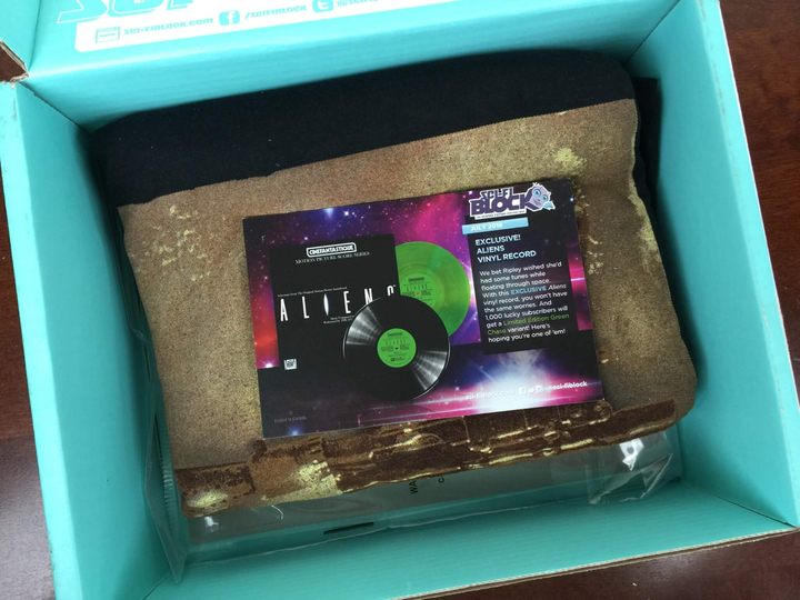 Sci-Fi Block July 2016 unboxing
