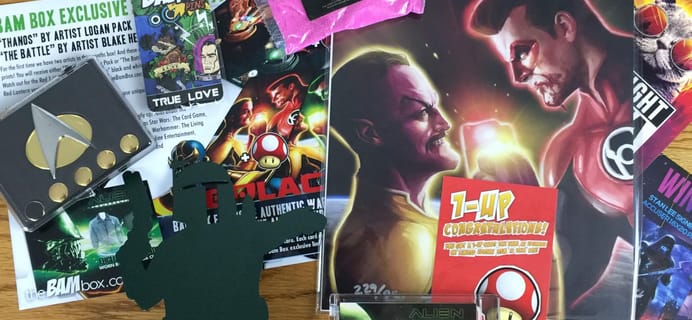 The BAM! Box July 2016 Subscription Box Review & Coupon