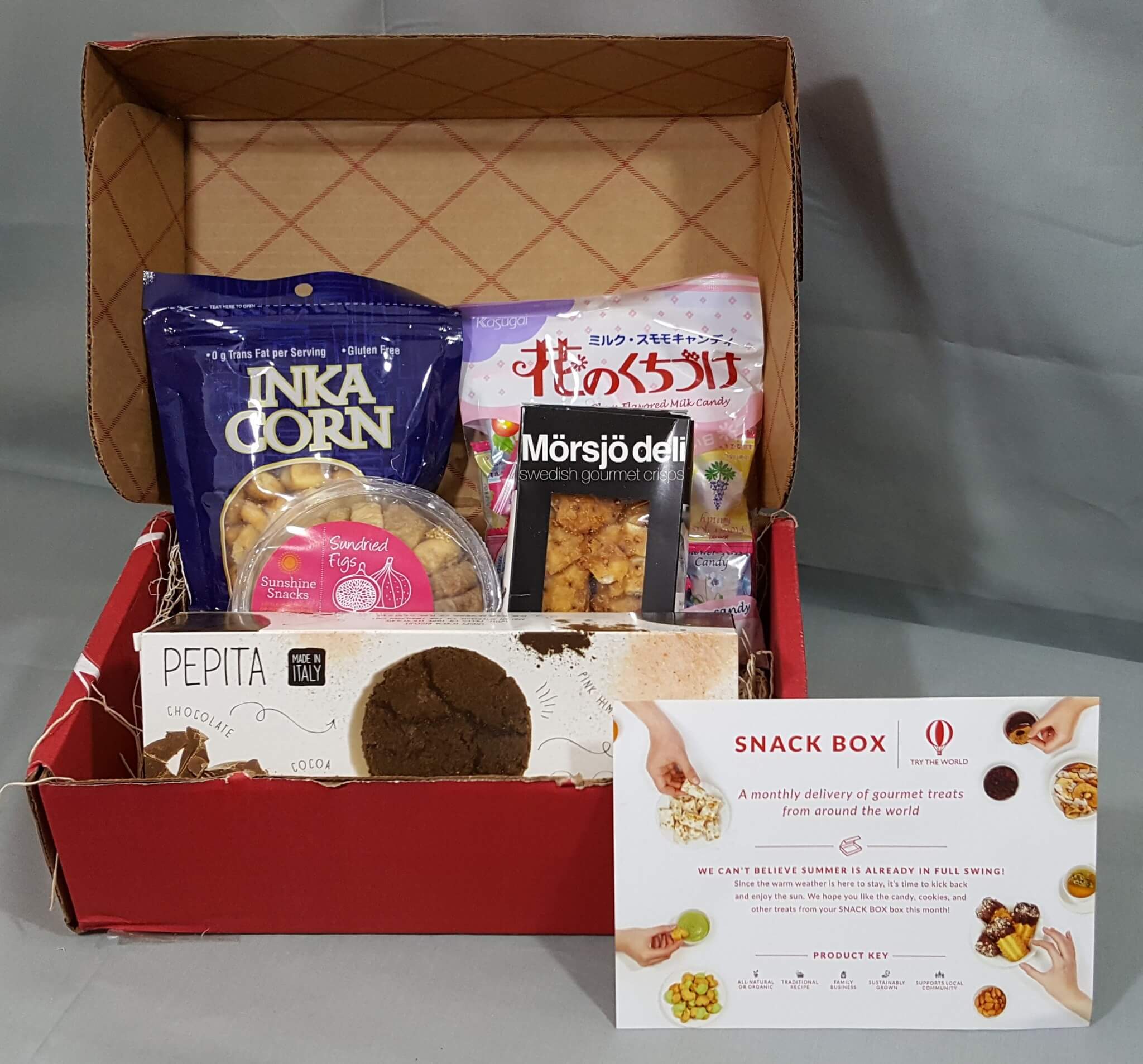 Try The World Snack Box July 2016 Subscription Box Review