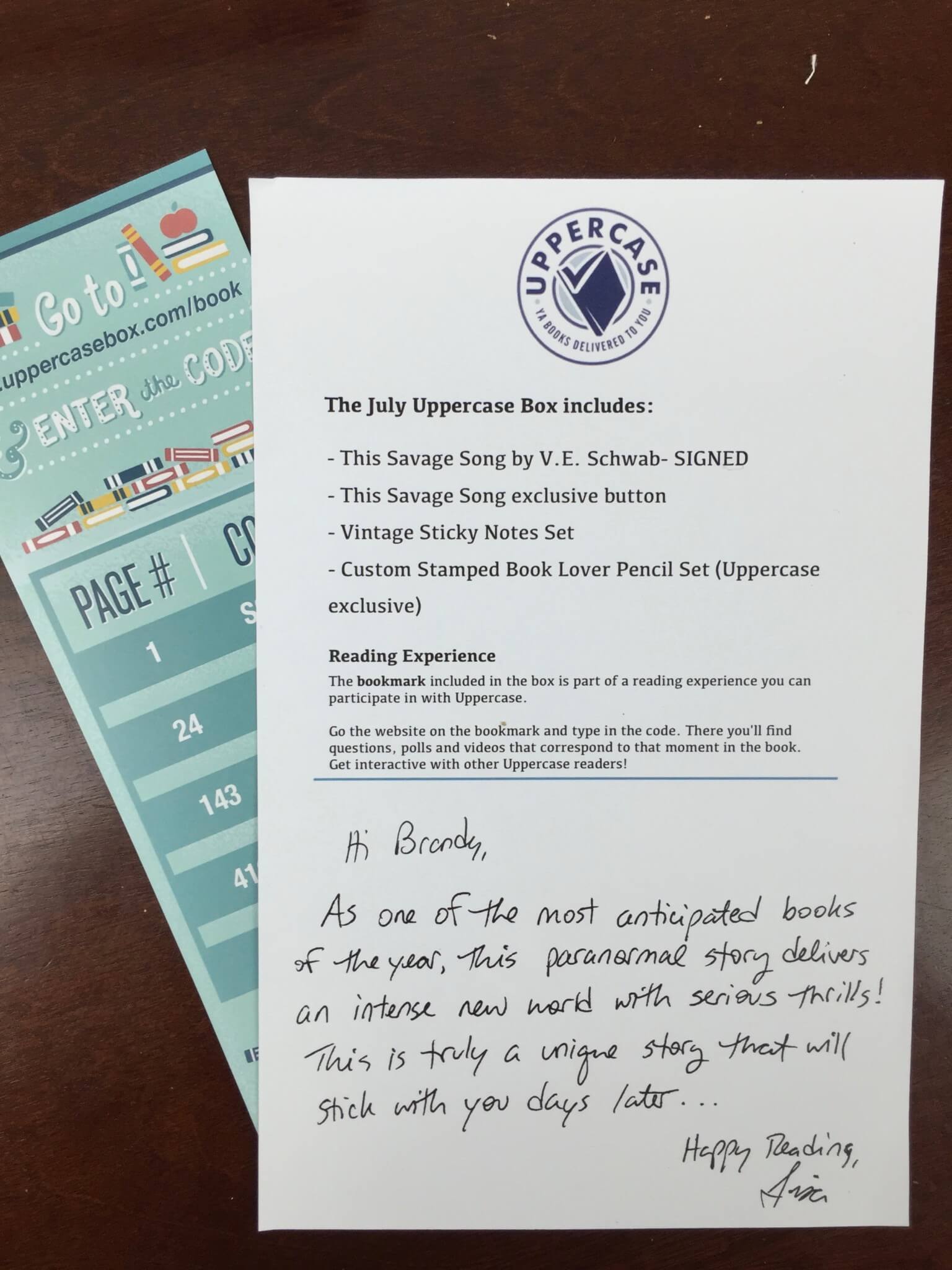 Uppercase Books Box July 2016 (1)