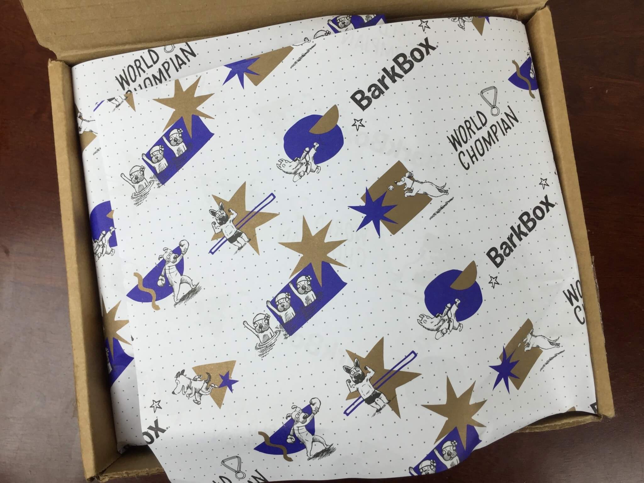 BarkBox July 2016 unboxing