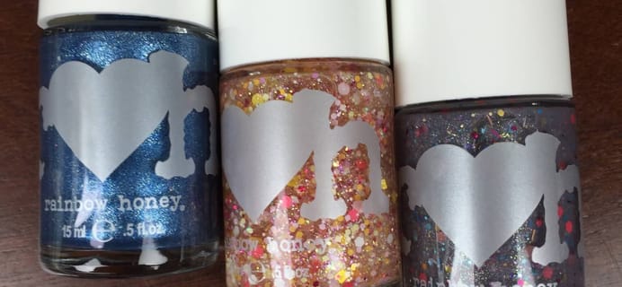 Rainbow Honey Mini Mystery Bag July 2016 Subscription Box Review