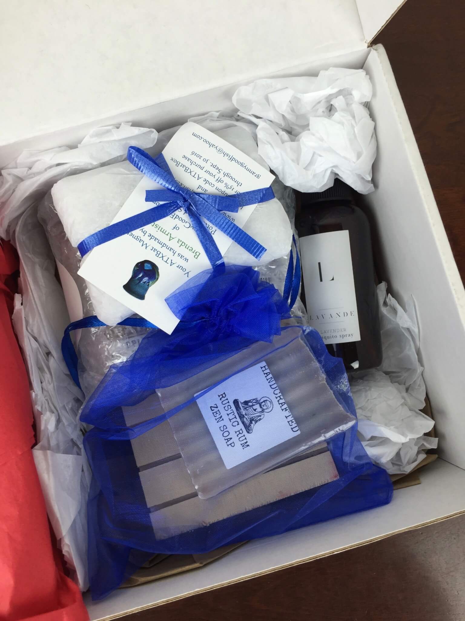 Austin BatBox July 2016 unboxed