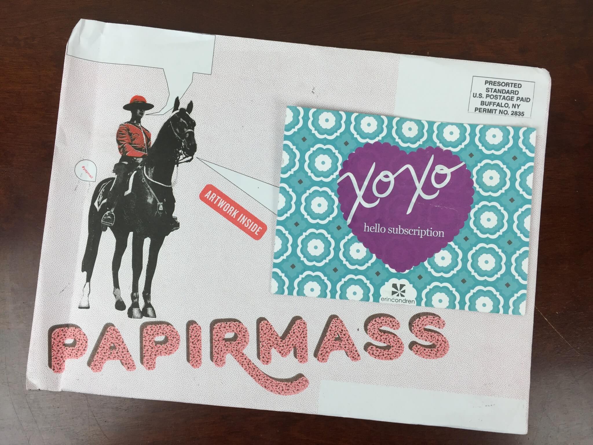 Papirmass July 2016 box