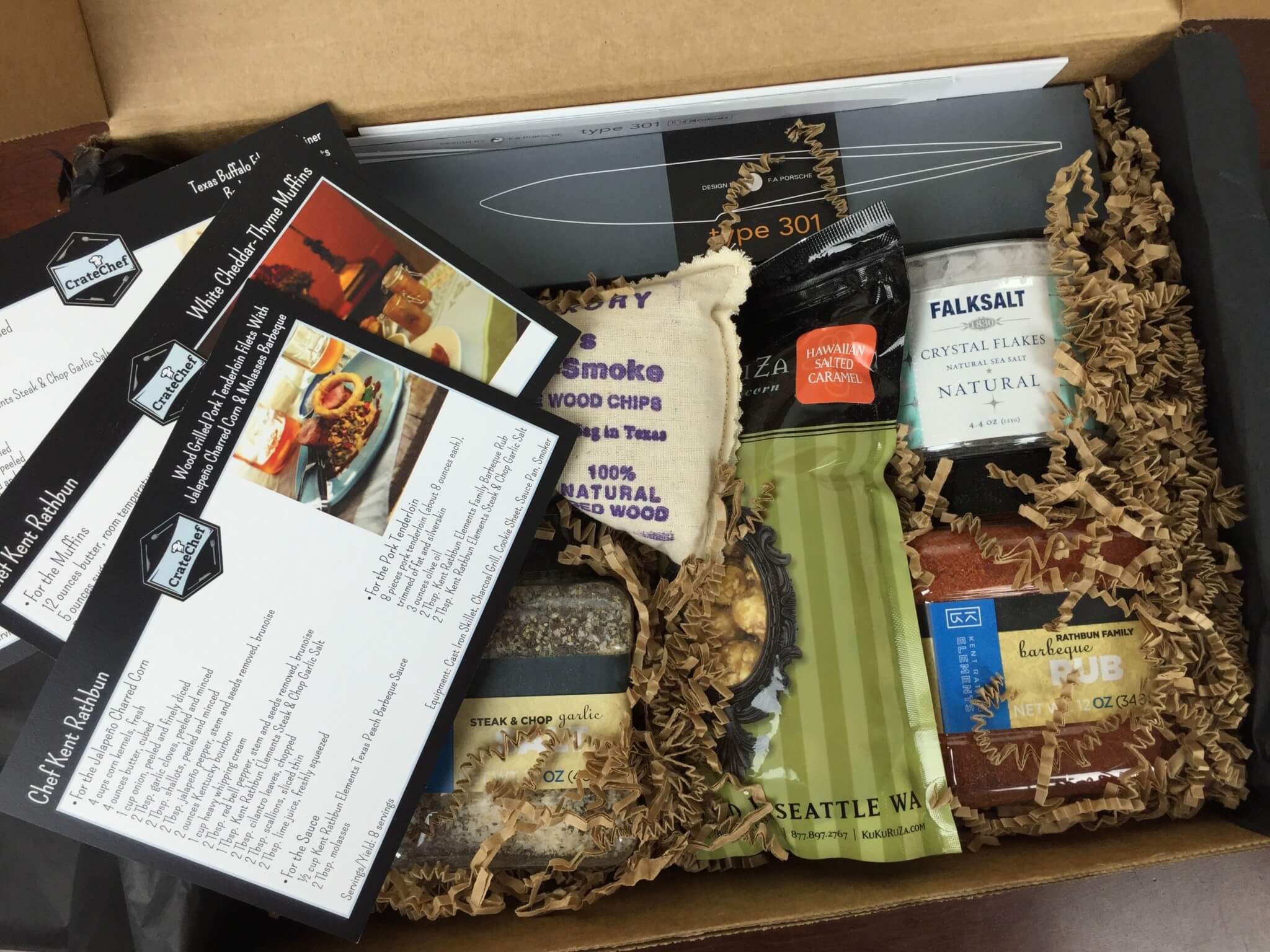Crate Chef July 2016 unboxed