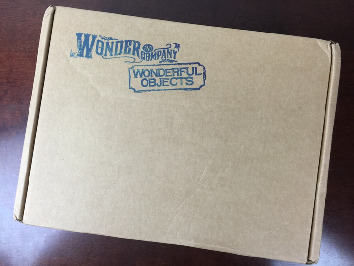 Wonderful Objects by Wonder and Company Summer 2016 box