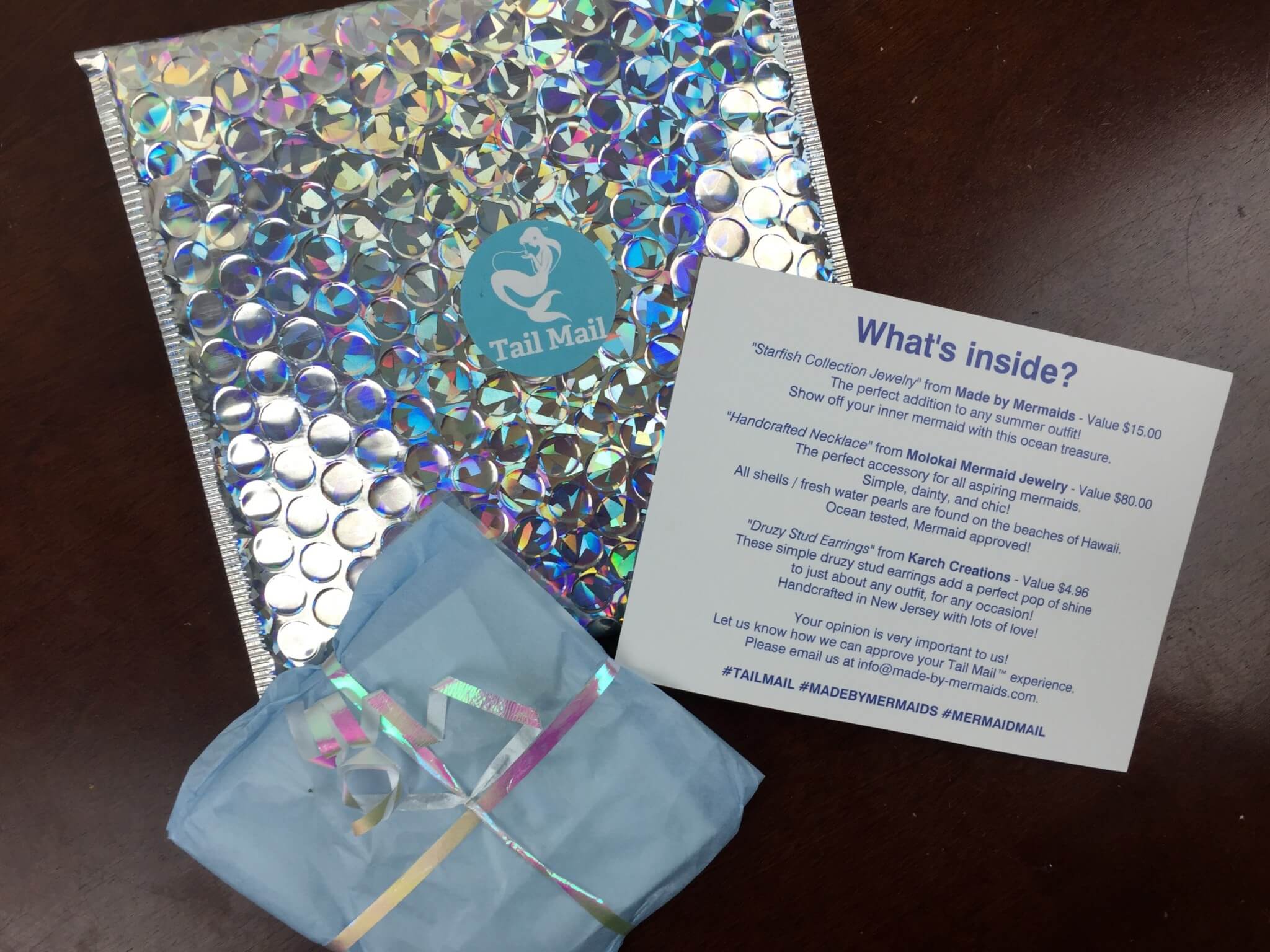 Tail Mail Box July 2016 box