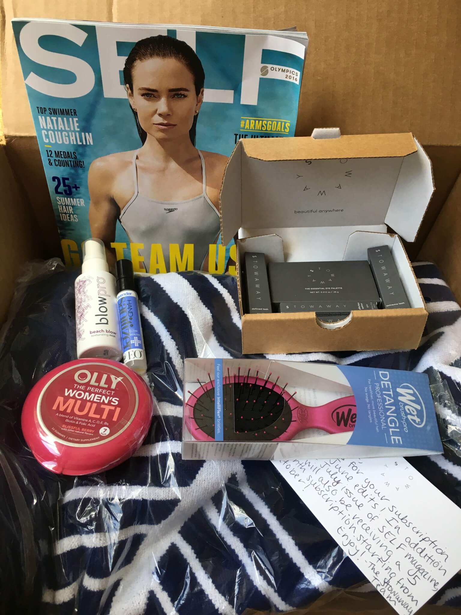Stowaway Cosmetics Essential Edit June 2016 Subscription Box Review