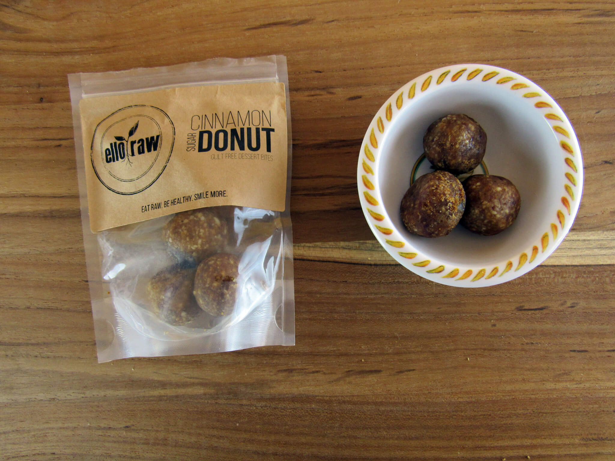 Ello Raw Cinnamon Donut