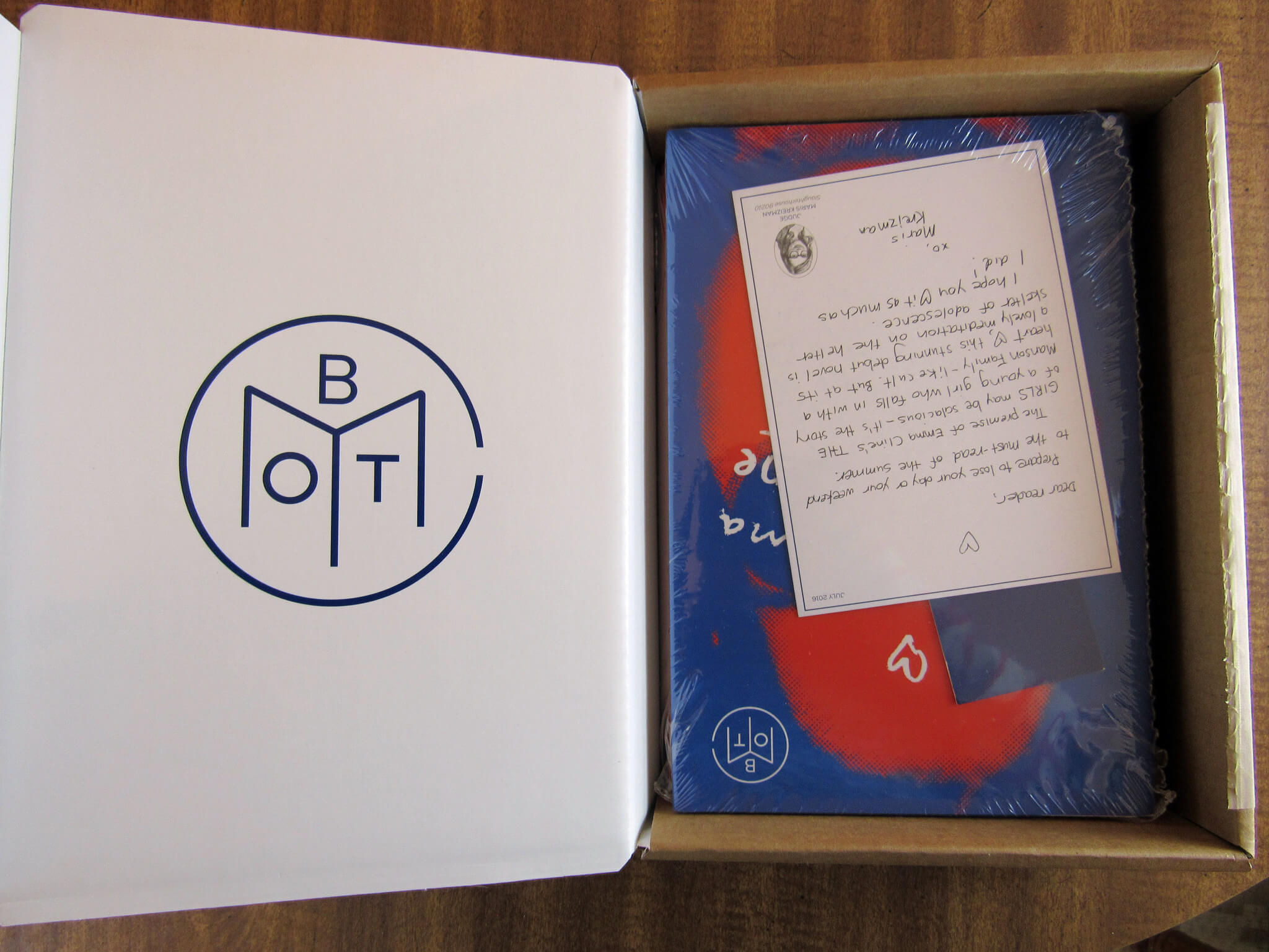 Book of the Month July 2016 Subscription Box Review #1 + Coupon