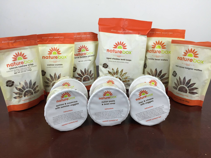 NatureBox July 2016 review