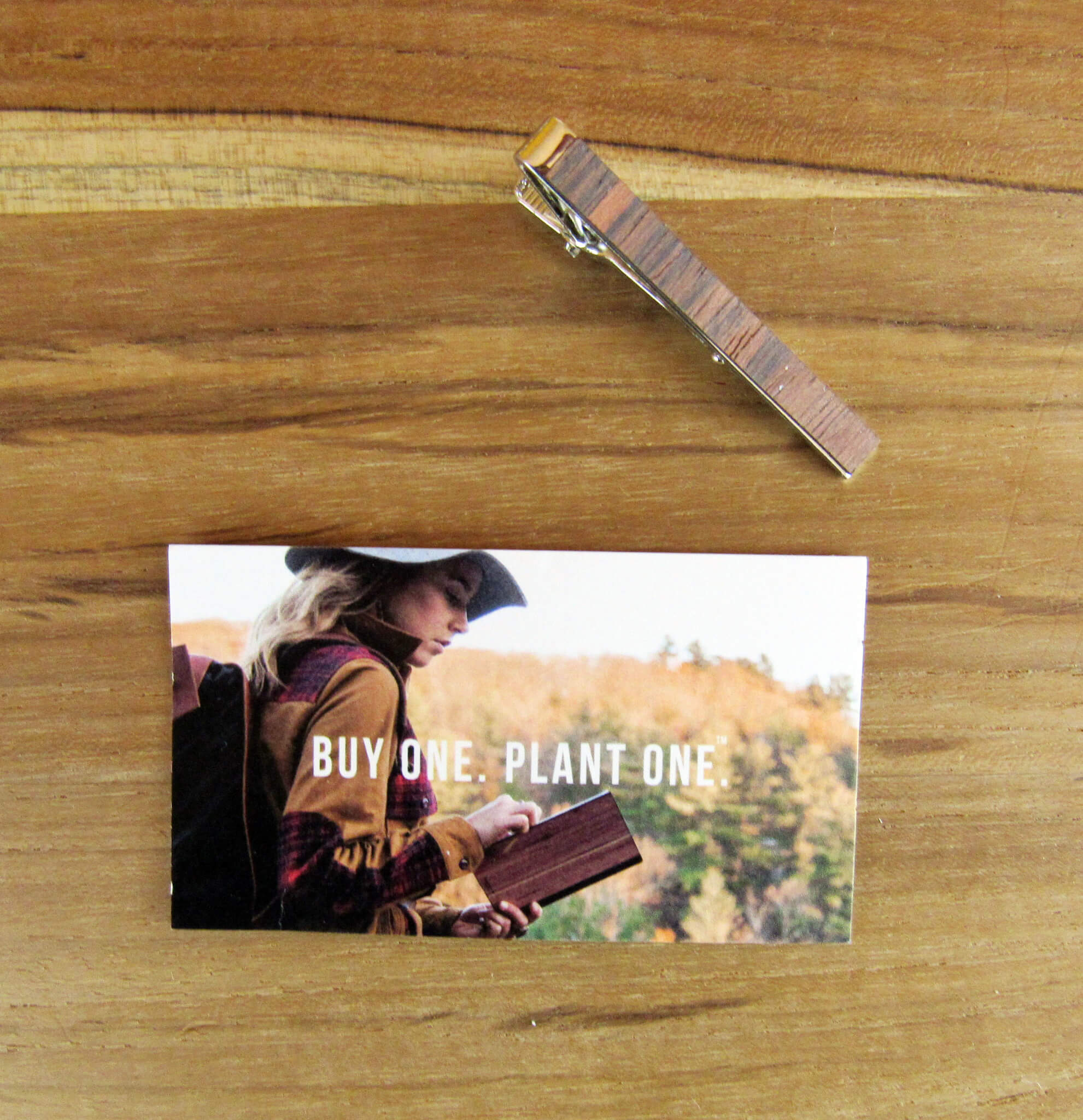 WoodChuck USA Wooden Tie Clip
