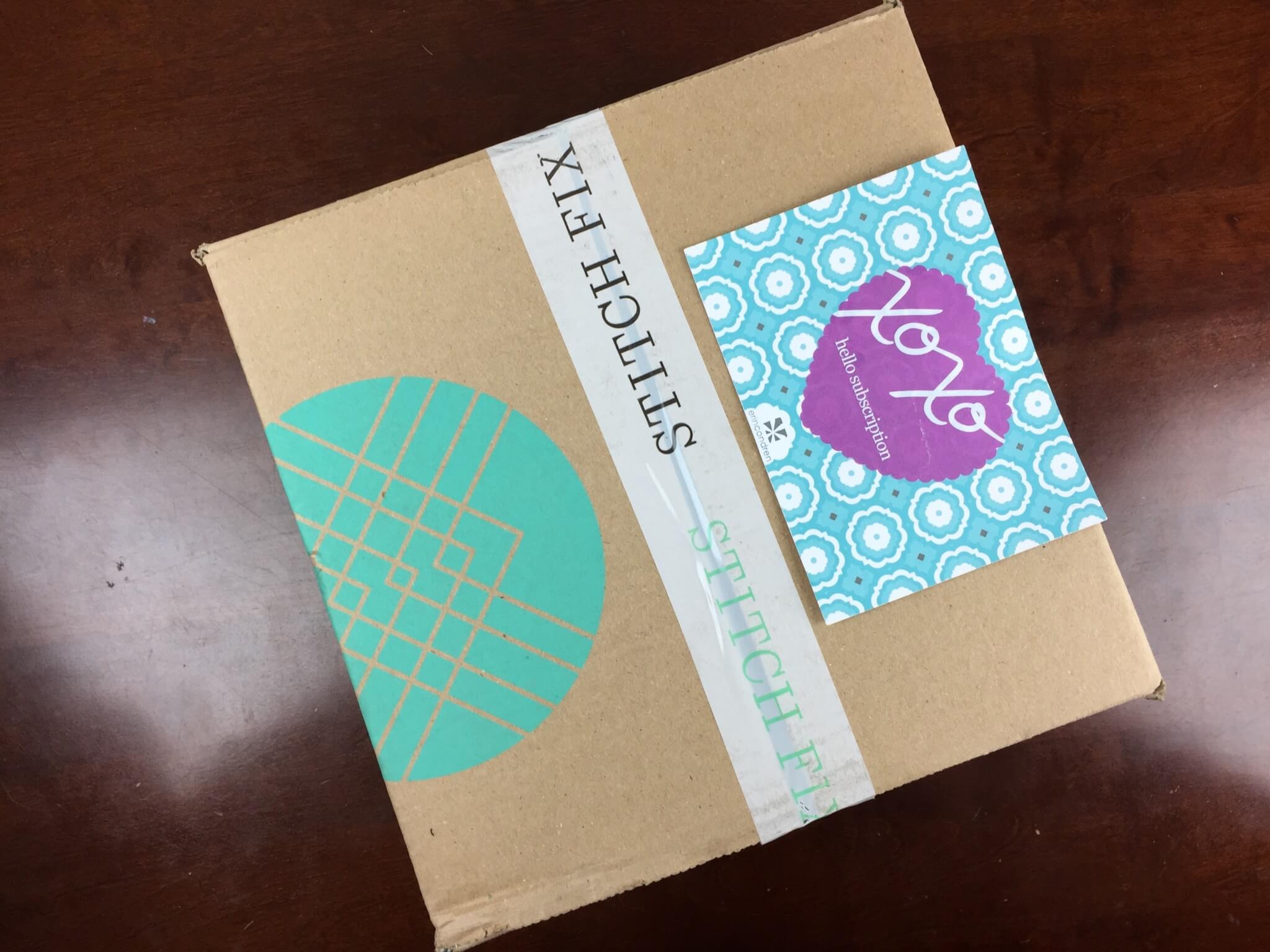 Stitch Fix July 2016 box