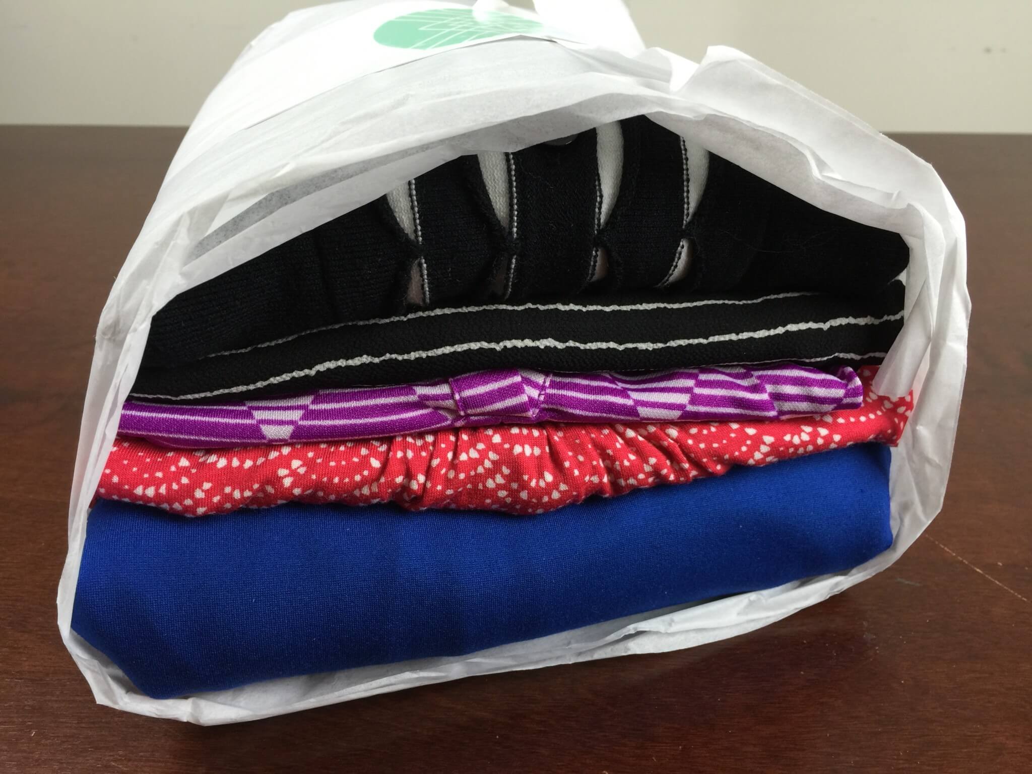 Stitch Fix July 2016 unboxed
