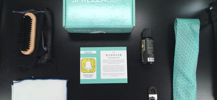 SprezzaBox Subscription Box Review + Coupon – August 2016