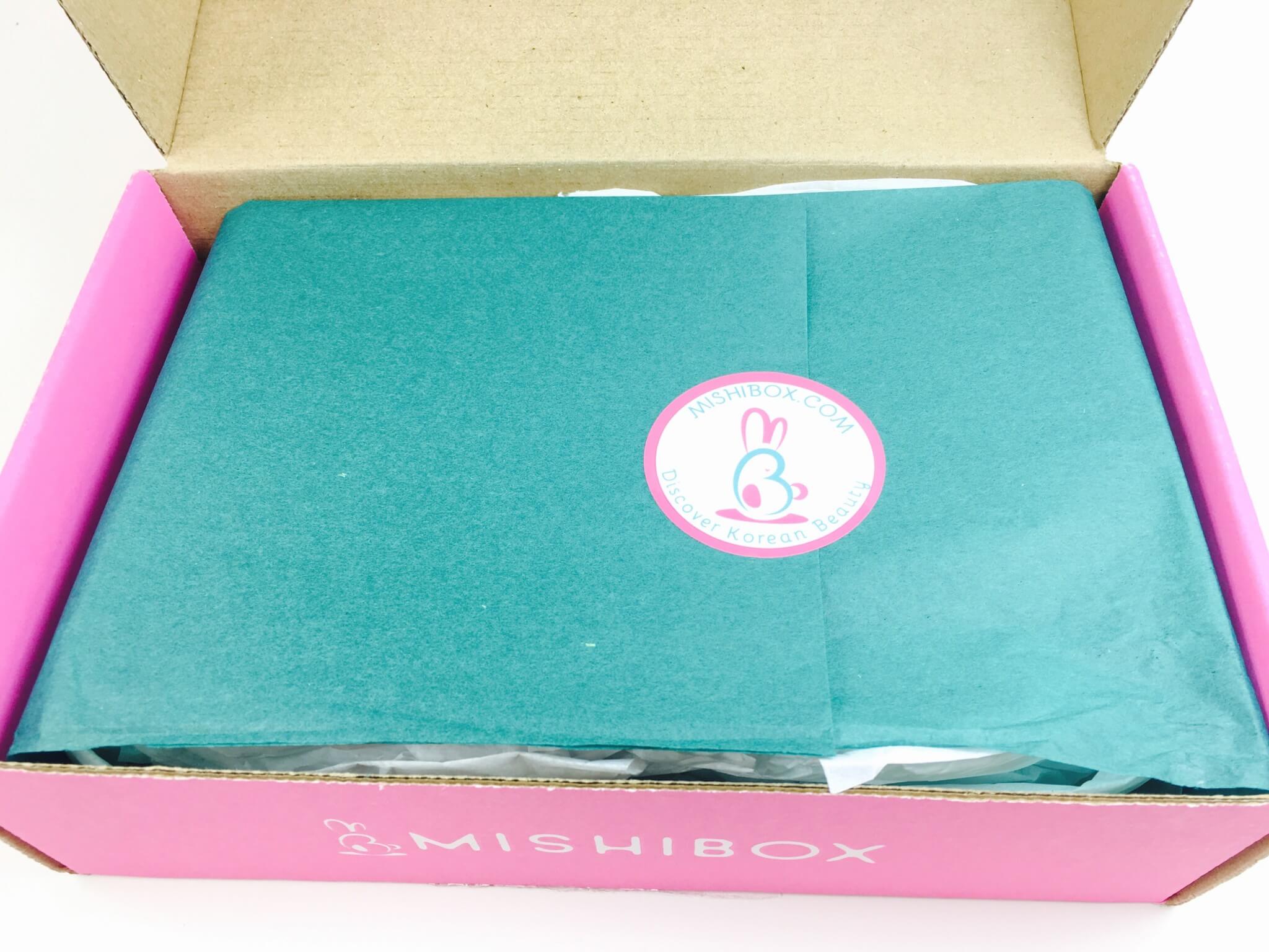 MISHIBOX Korean Beauty Box Review August 2016