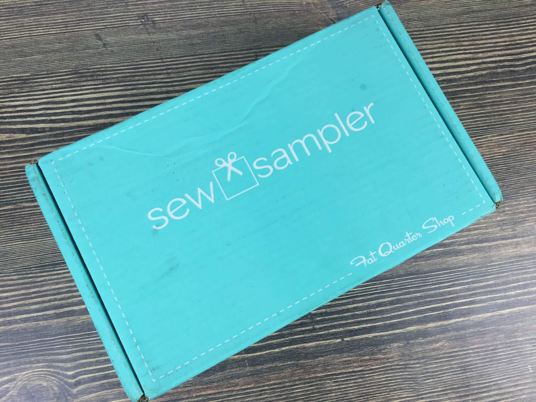 Sew Sampler August 2016 box