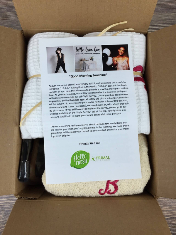 Little Lace Box August 2016 box
