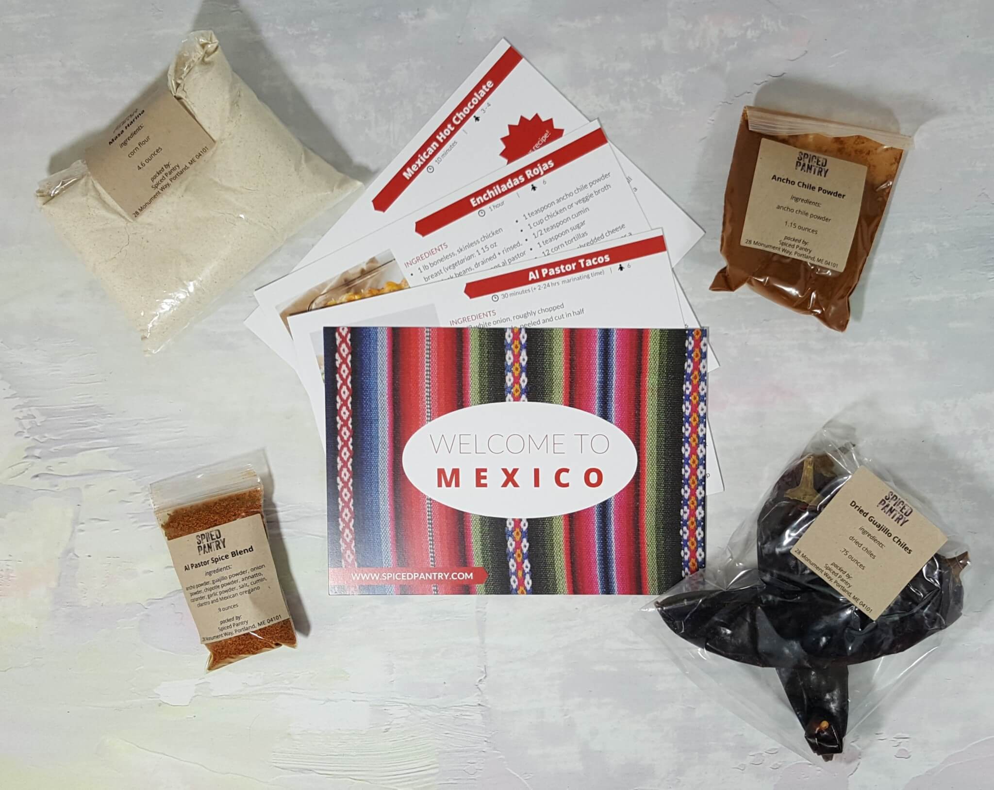 Spiced Pantry July 2016 Subscription Box Review – “Mexico”
