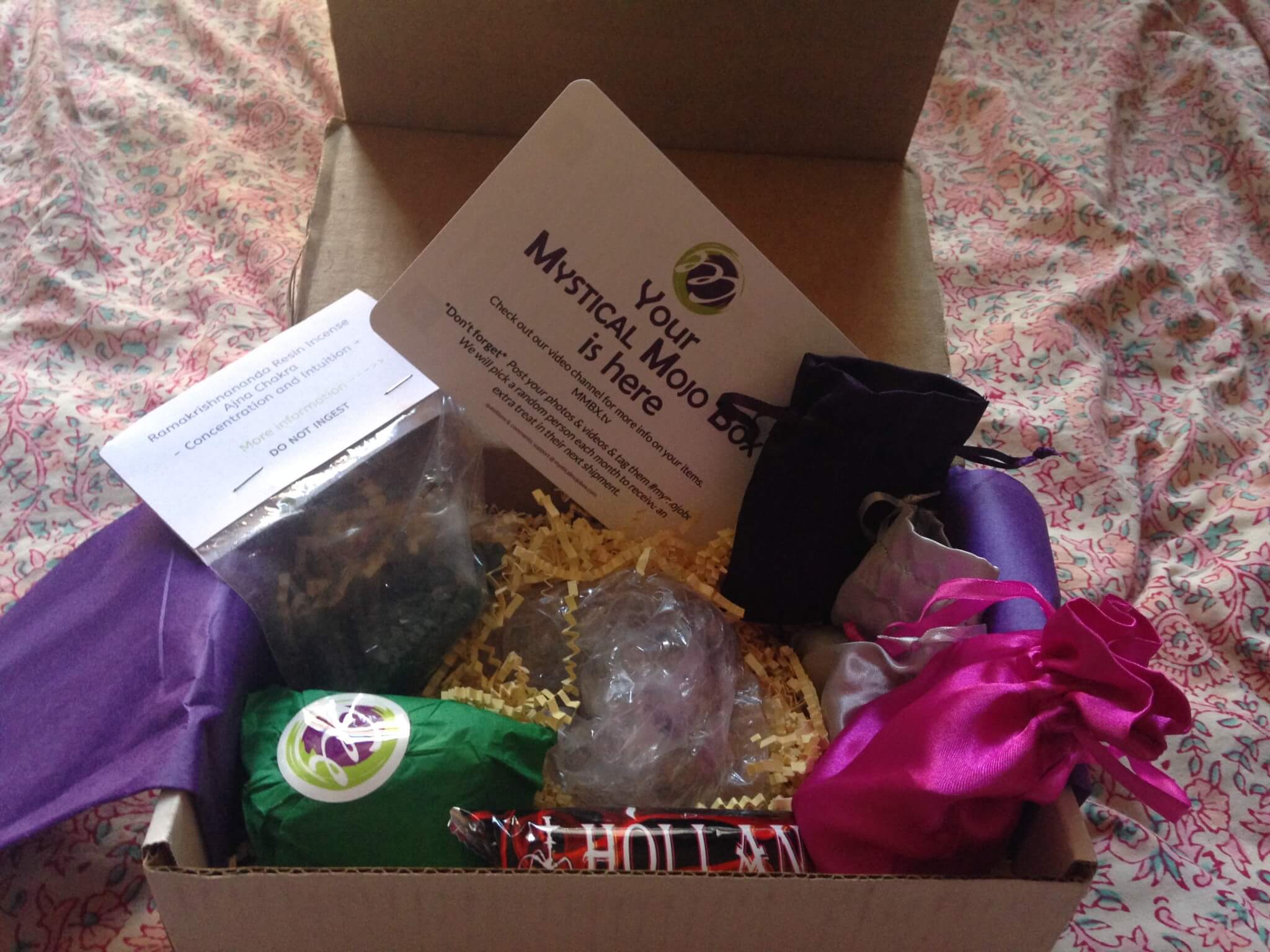 Mystical Mojo Box Subscription Box Review & Coupon –  July 2016