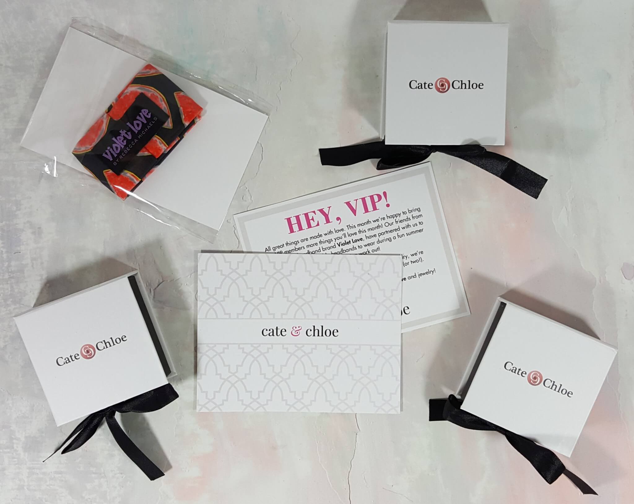 Cate & Chloe VIP Jewelry Subscription Box Review – August 2016