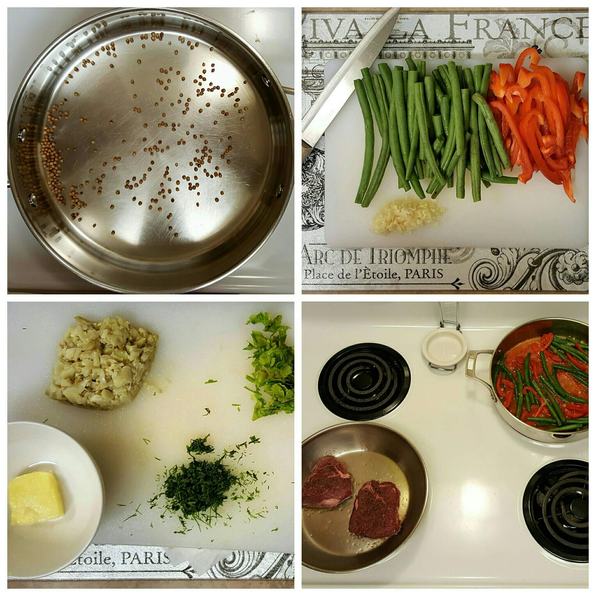 steak prep