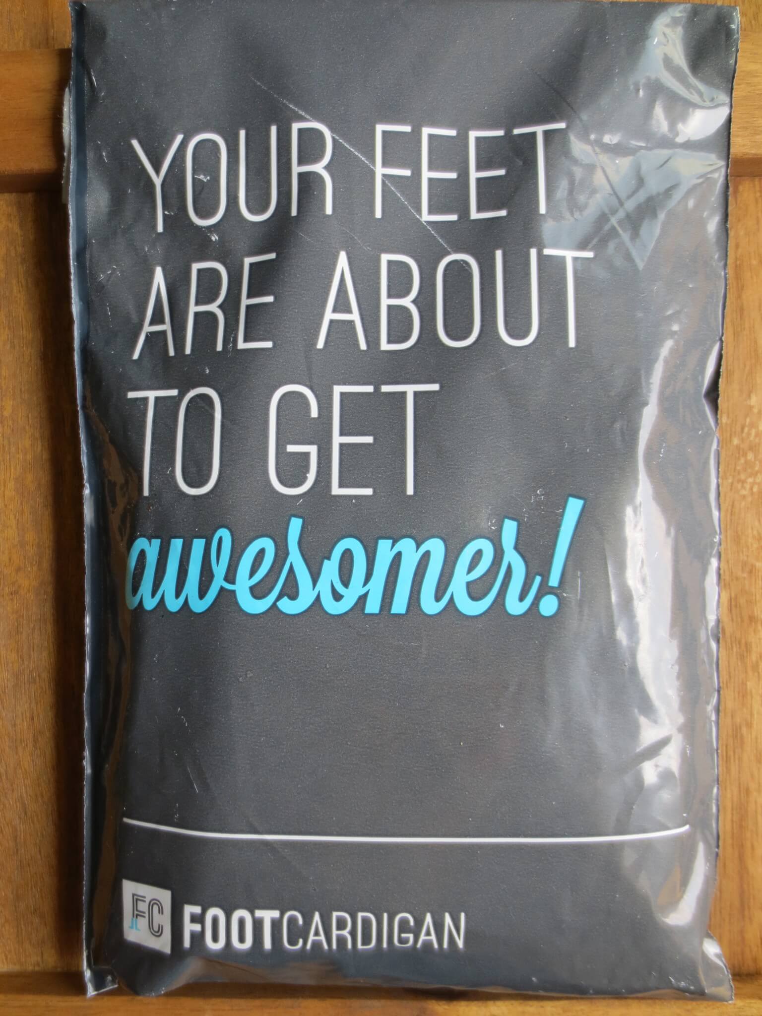 Foot Cardigan Subscription Box Review- August 2016