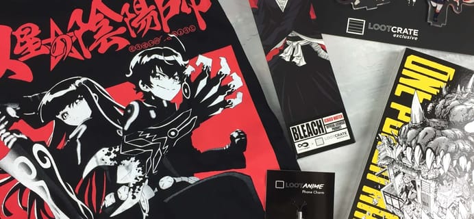 Loot Anime September 2016 Subscription Box Review & Coupons – DEMI-HUMAN
