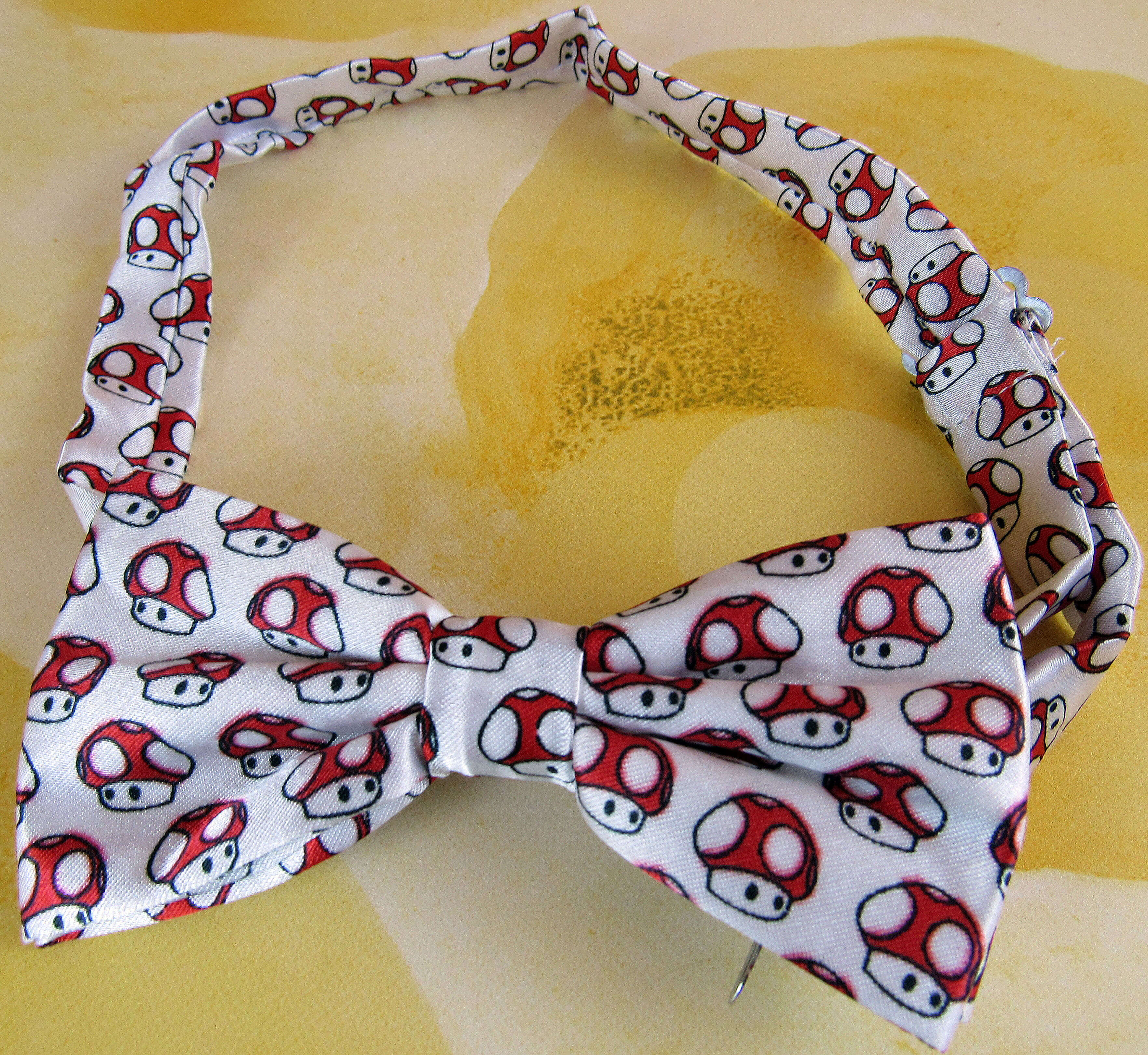 Super Mushroom Bow Tie
