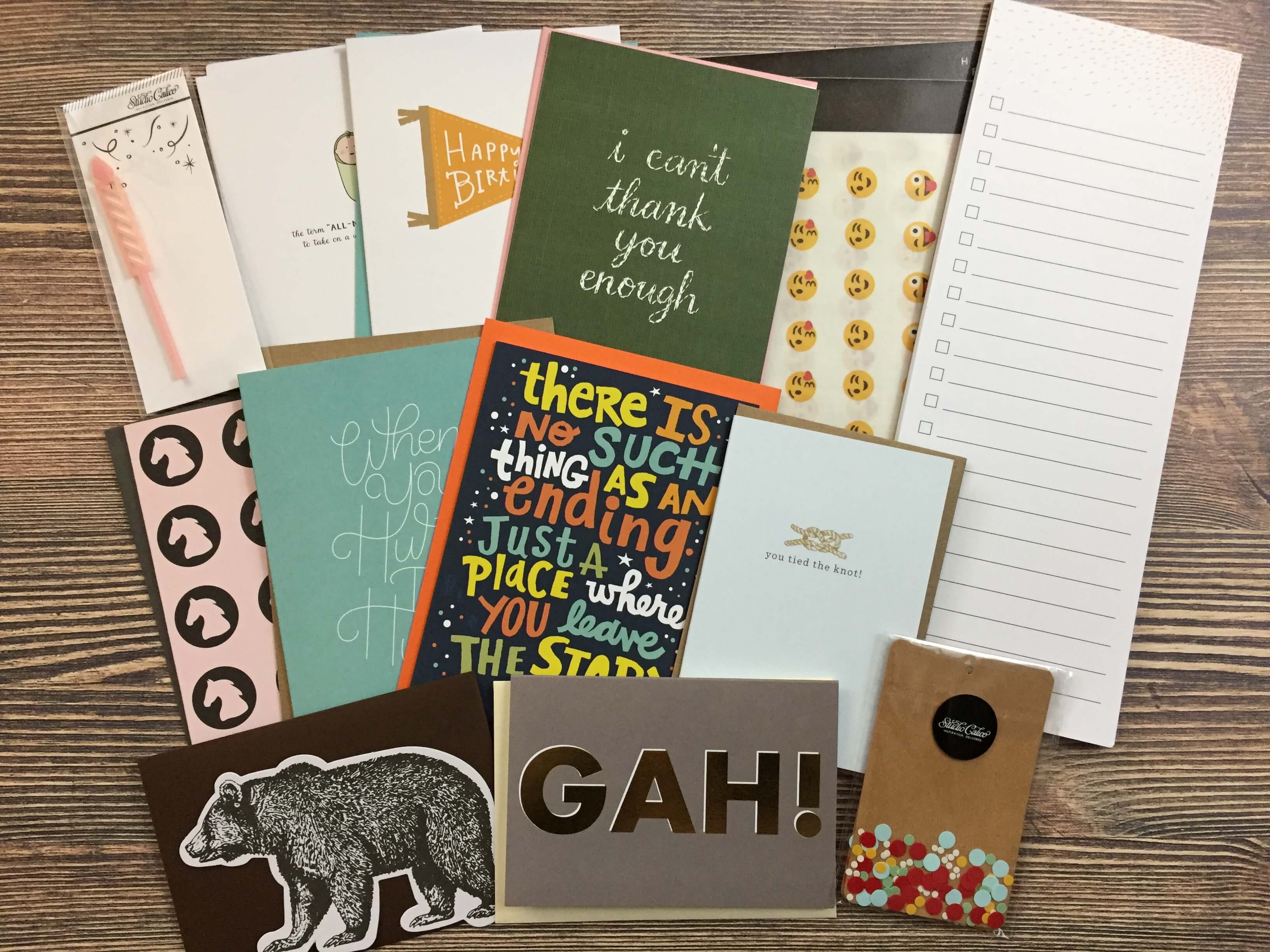 Studio Calico Stationery Kit September 2016 Subscription Box Review