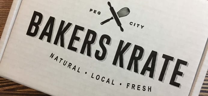 Bakers Krate September 2016 Subscription Box Review & Coupon