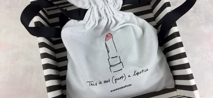 Play! by Sephora September 2016 Subscription Box Review