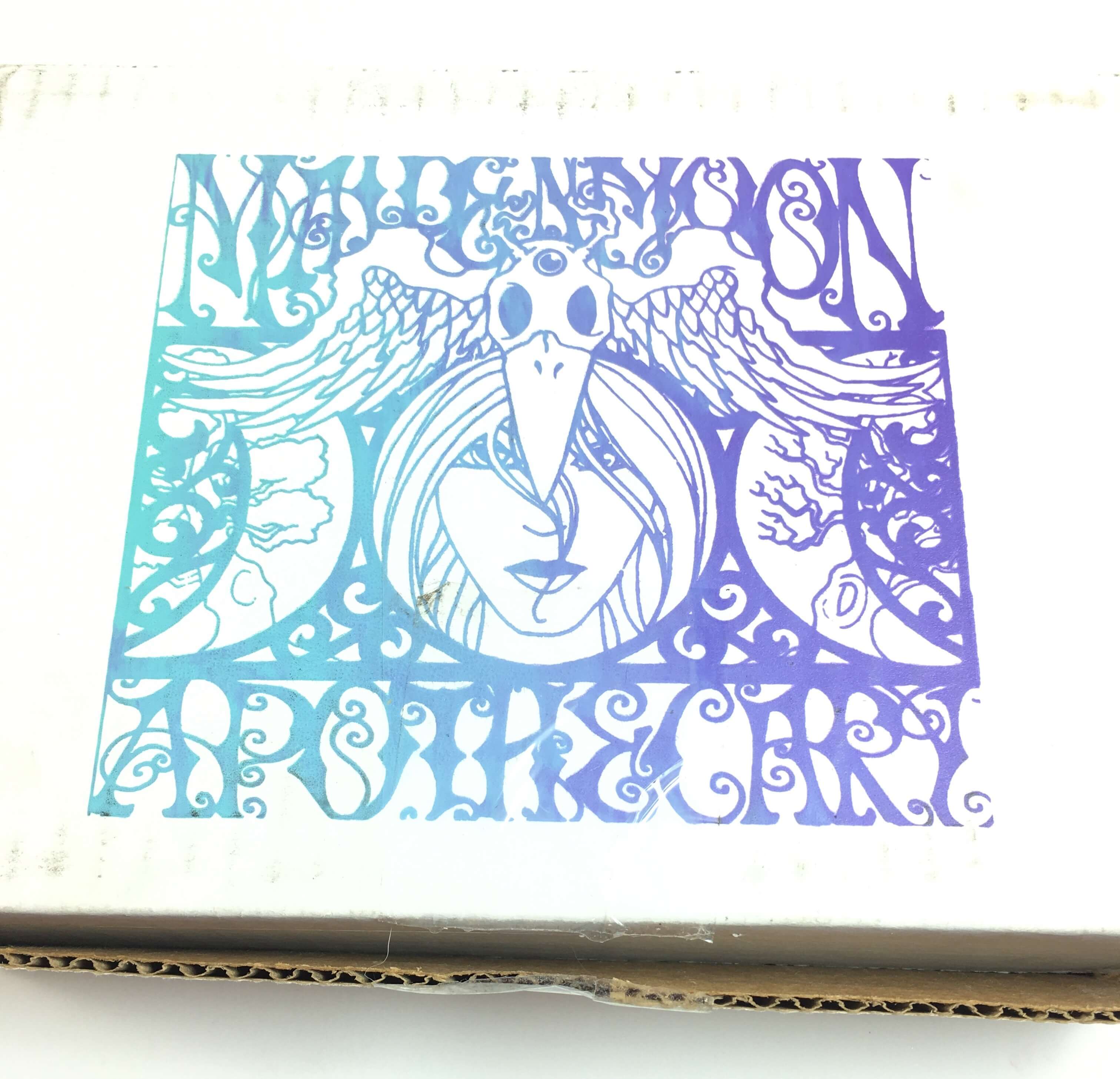 Maiden Moon Apothecary June 2016 Subscription Box Review 
