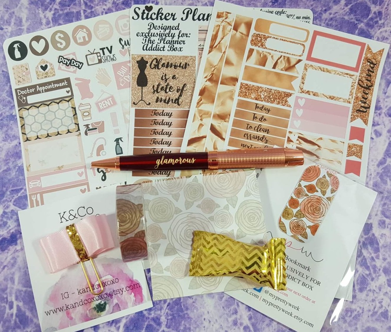 The Planner Addict Box September 2016 Subscription Box Review