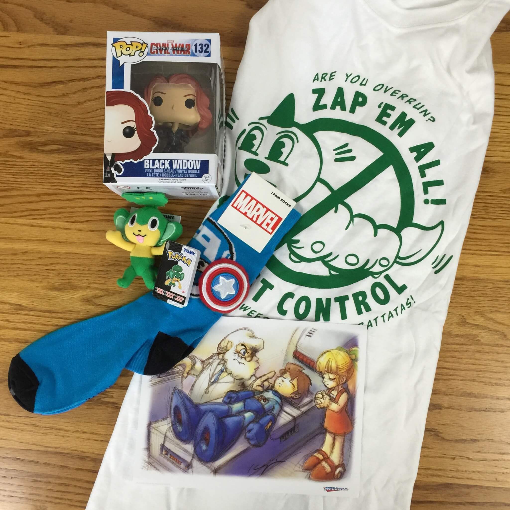 My Geek Box August 2016 Subscription Box Review