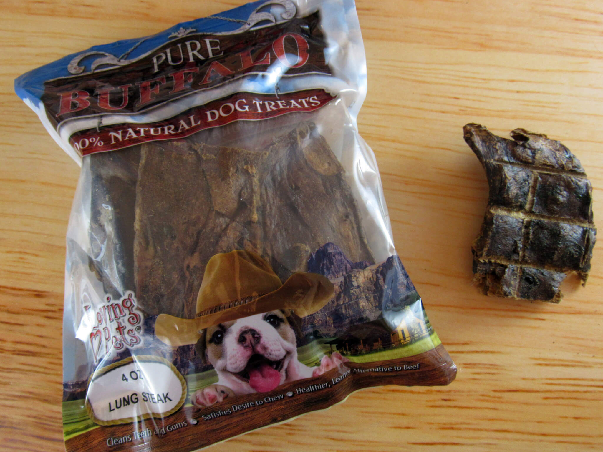 Loving Pets Pure Buffalo Lung Steak 