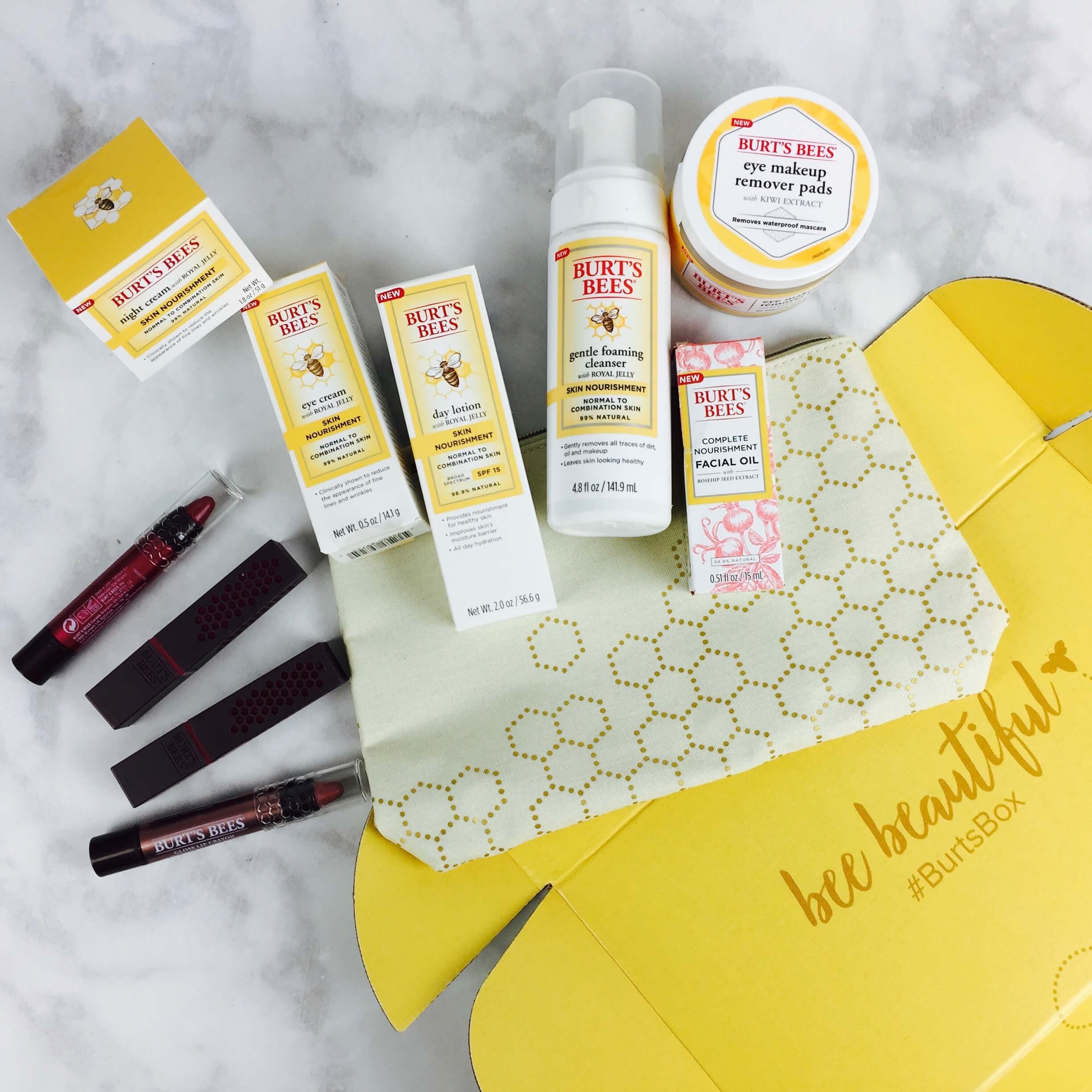 Burt’s Bees Limited Edition Burt’s Box Review – Winter 2016