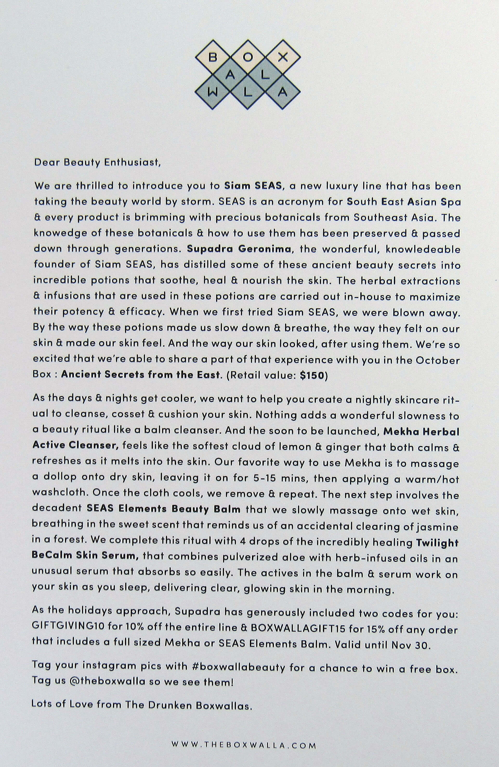 Information Card