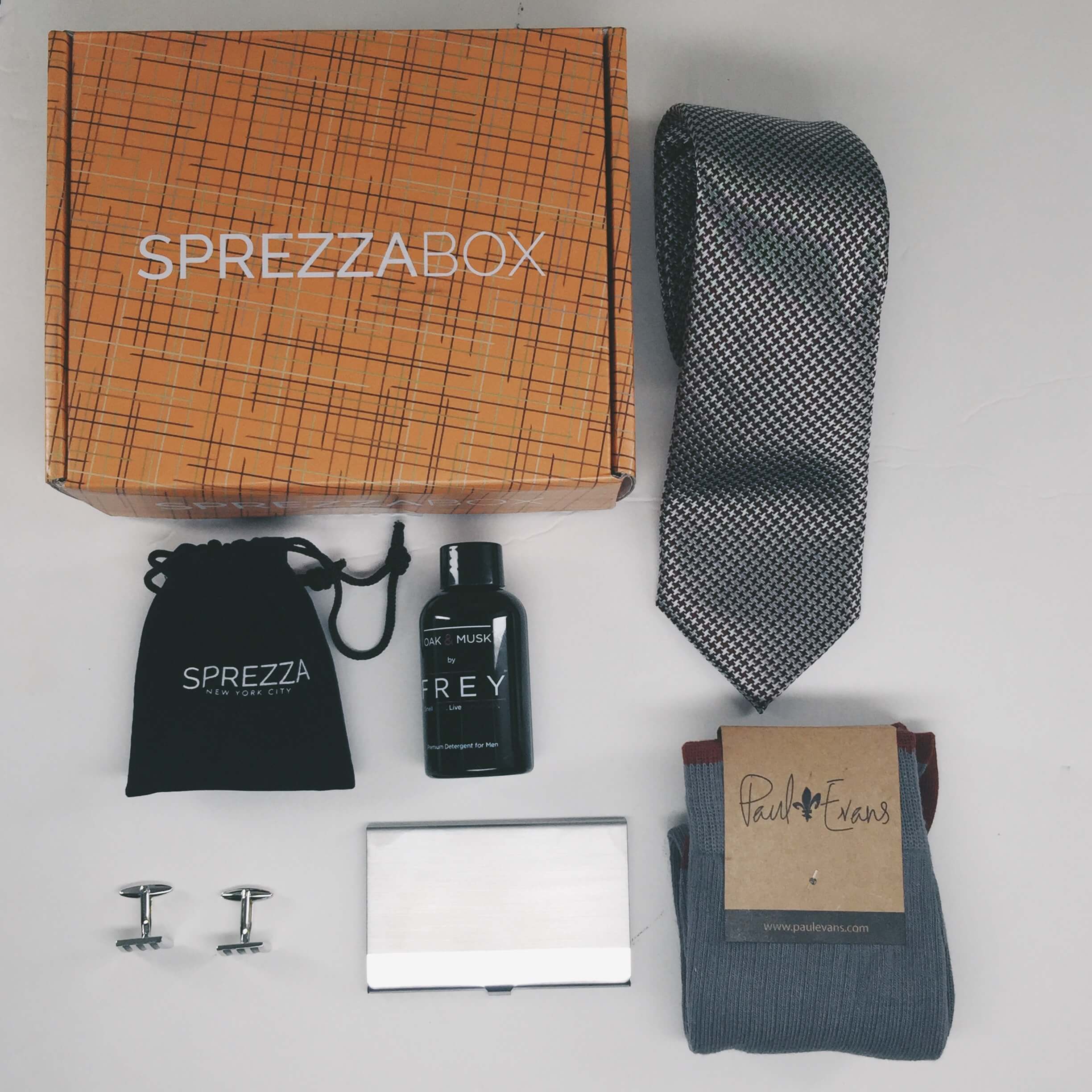 SprezzaBox Subscription Box Review + Coupon – October 2016