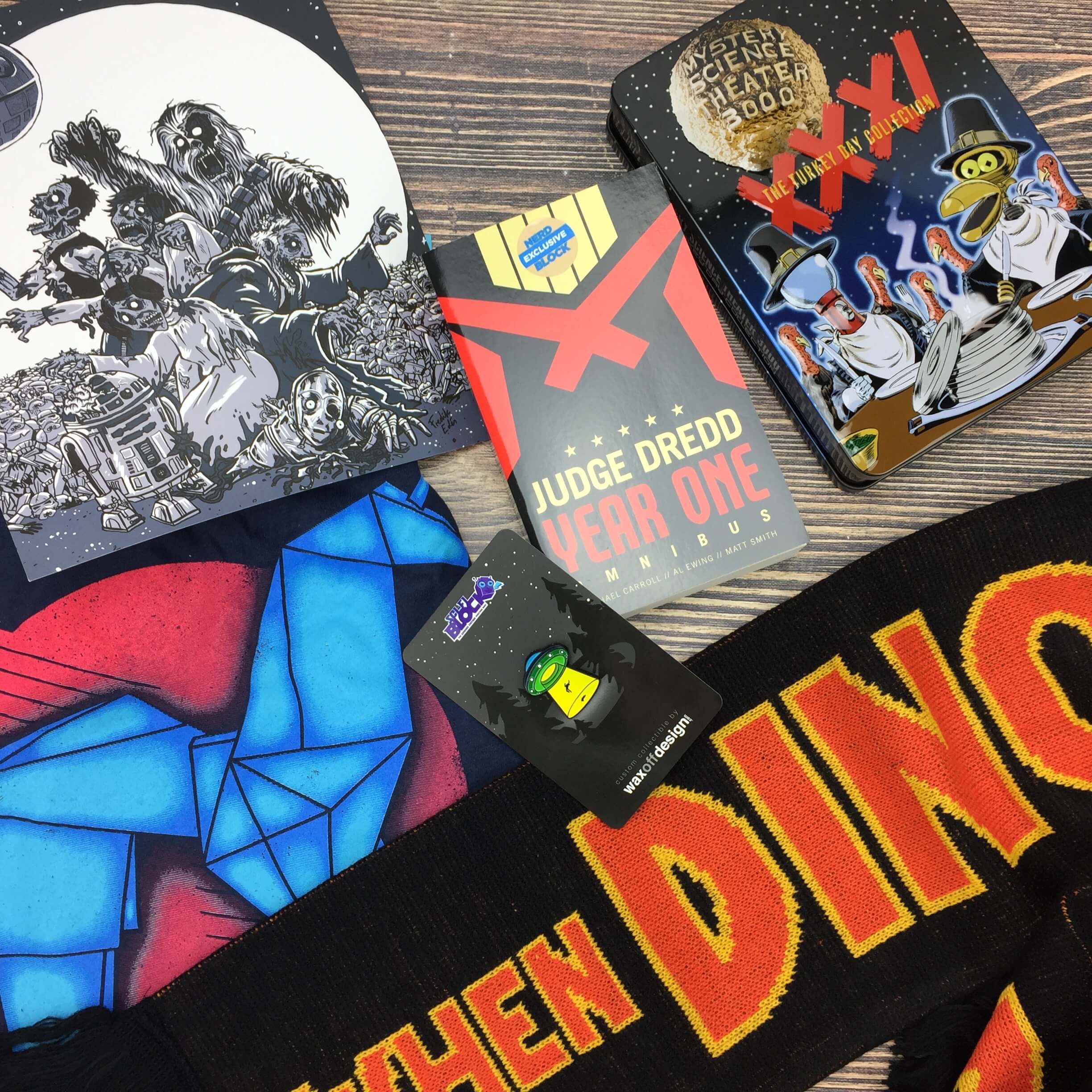 Sci-Fi Block October 2016 Subscription Box Review + Coupon