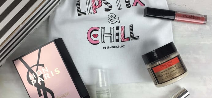 Play! by Sephora October 2016 Subscription Box Review