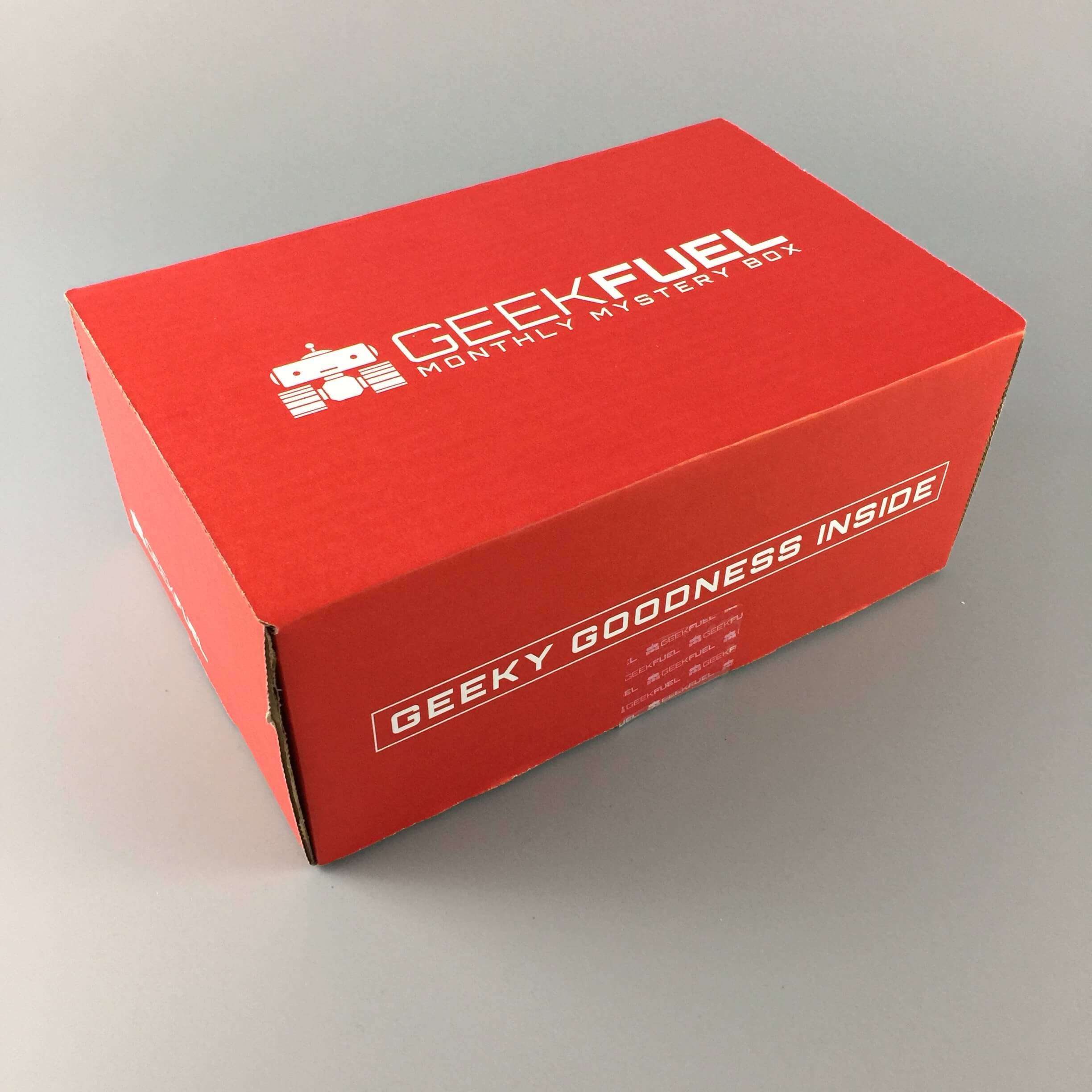 Geek Fuel November 2016 Subscription Box Review + Coupon!