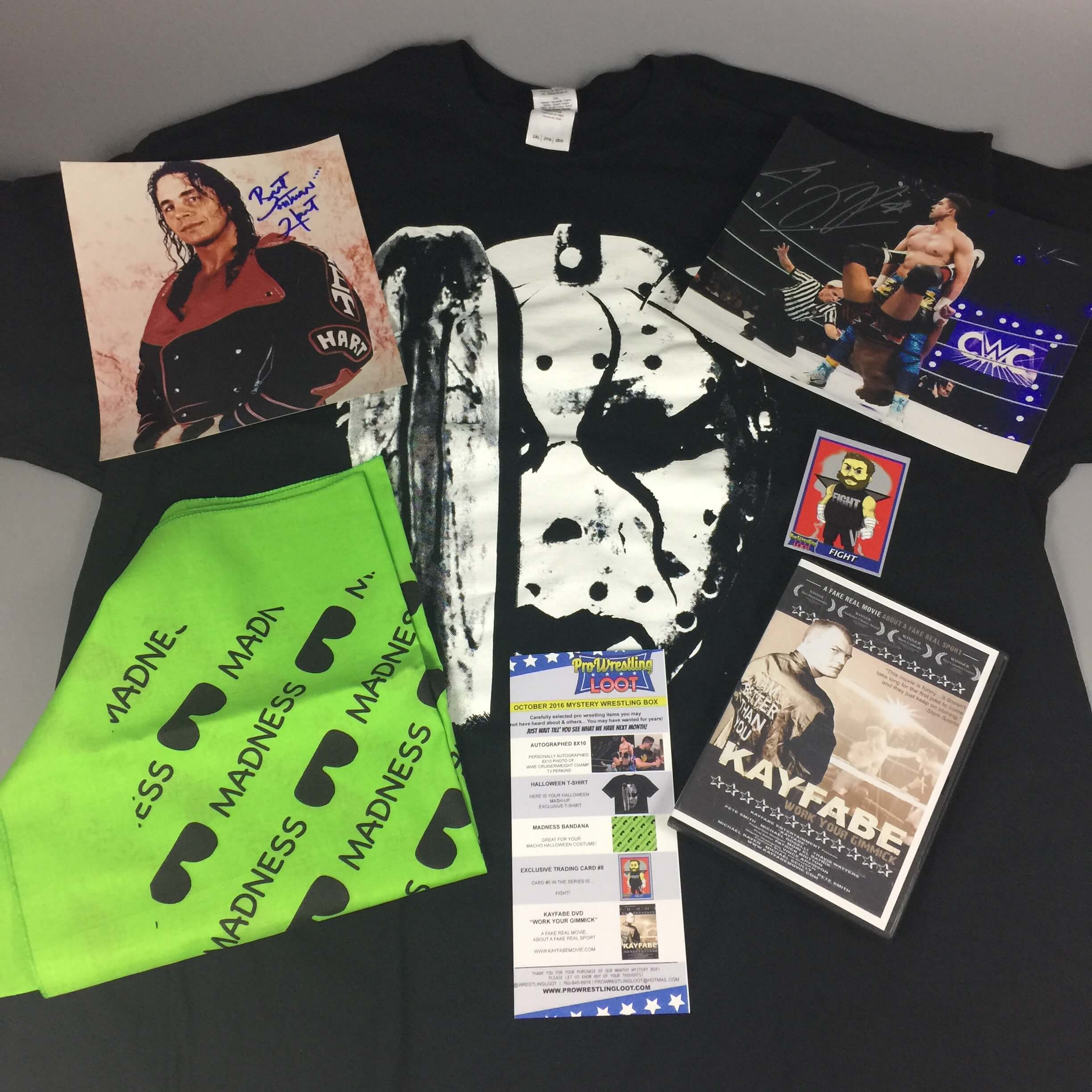 Pro Wrestling Loot October 2016 Subscription Box Review + Coupon