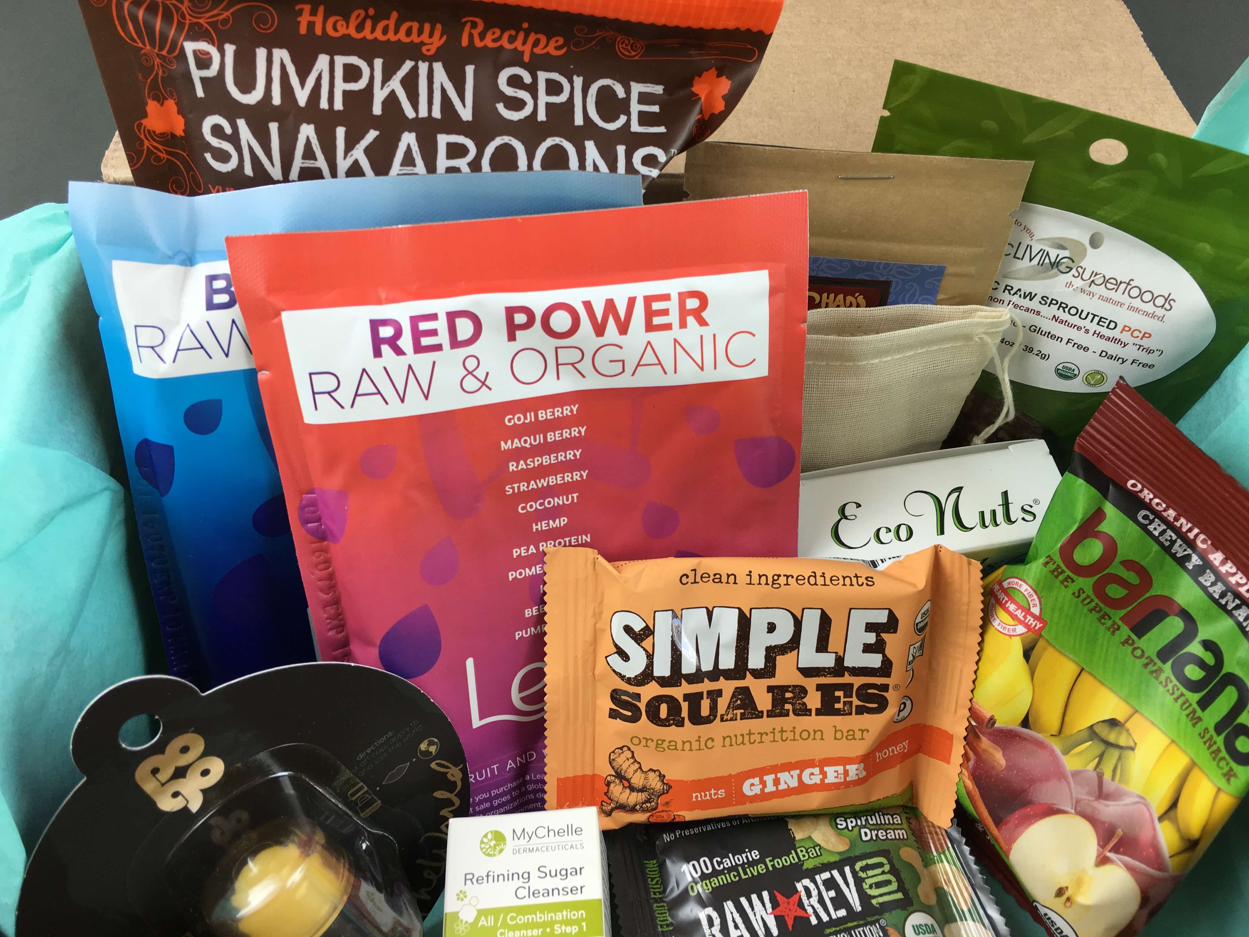 RawBox October 2016 Subscription Box Review + Coupon