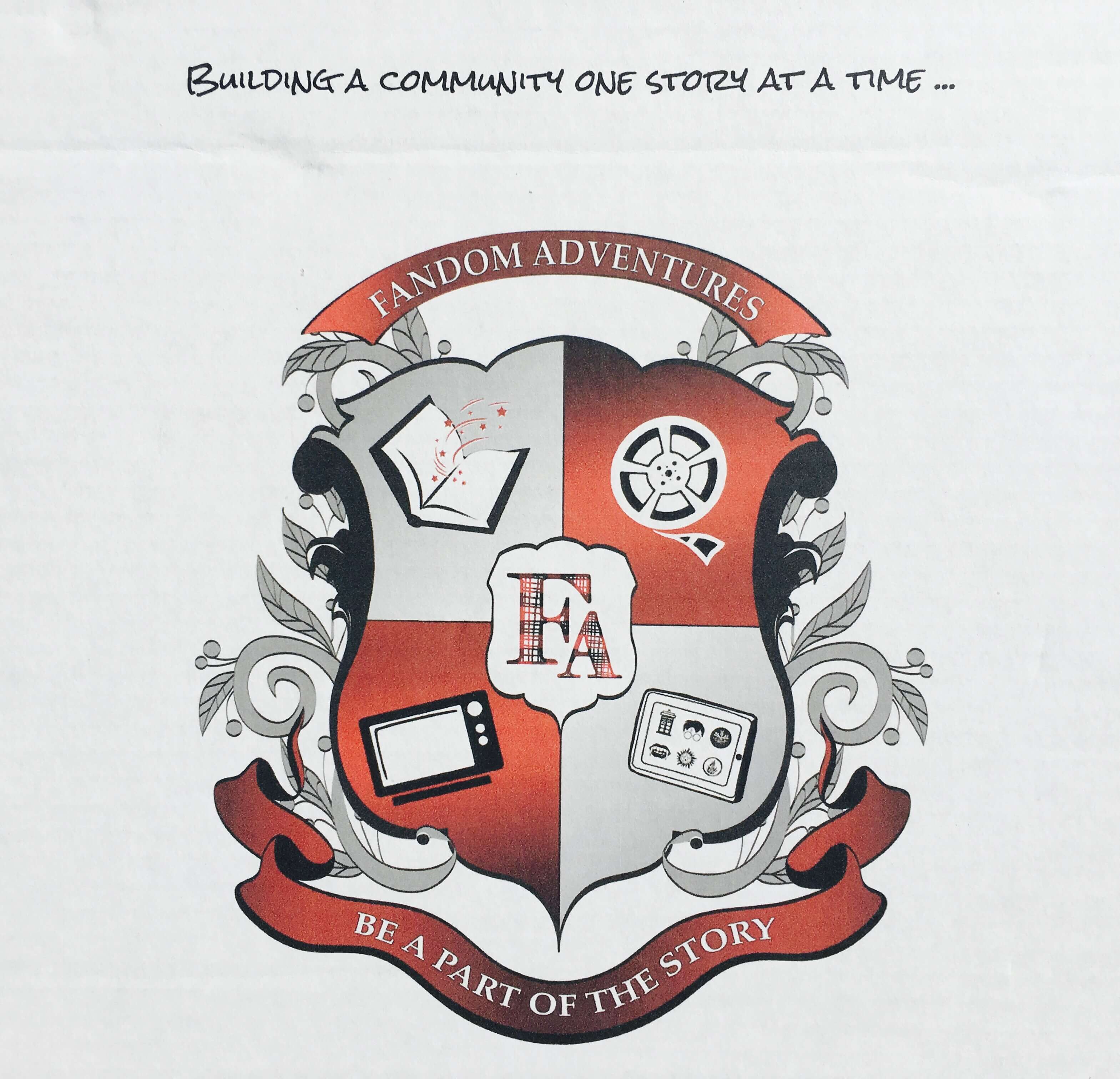 Fandom Adventures Book Club Box October 2016 Subscription Box Review + Coupon