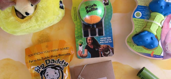 Surprise Pawty September 2016 Subscription Box Review + Coupon