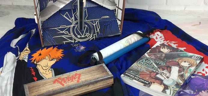 Loot Anime November 2016 Subscription Box Review & Coupons – BLADE