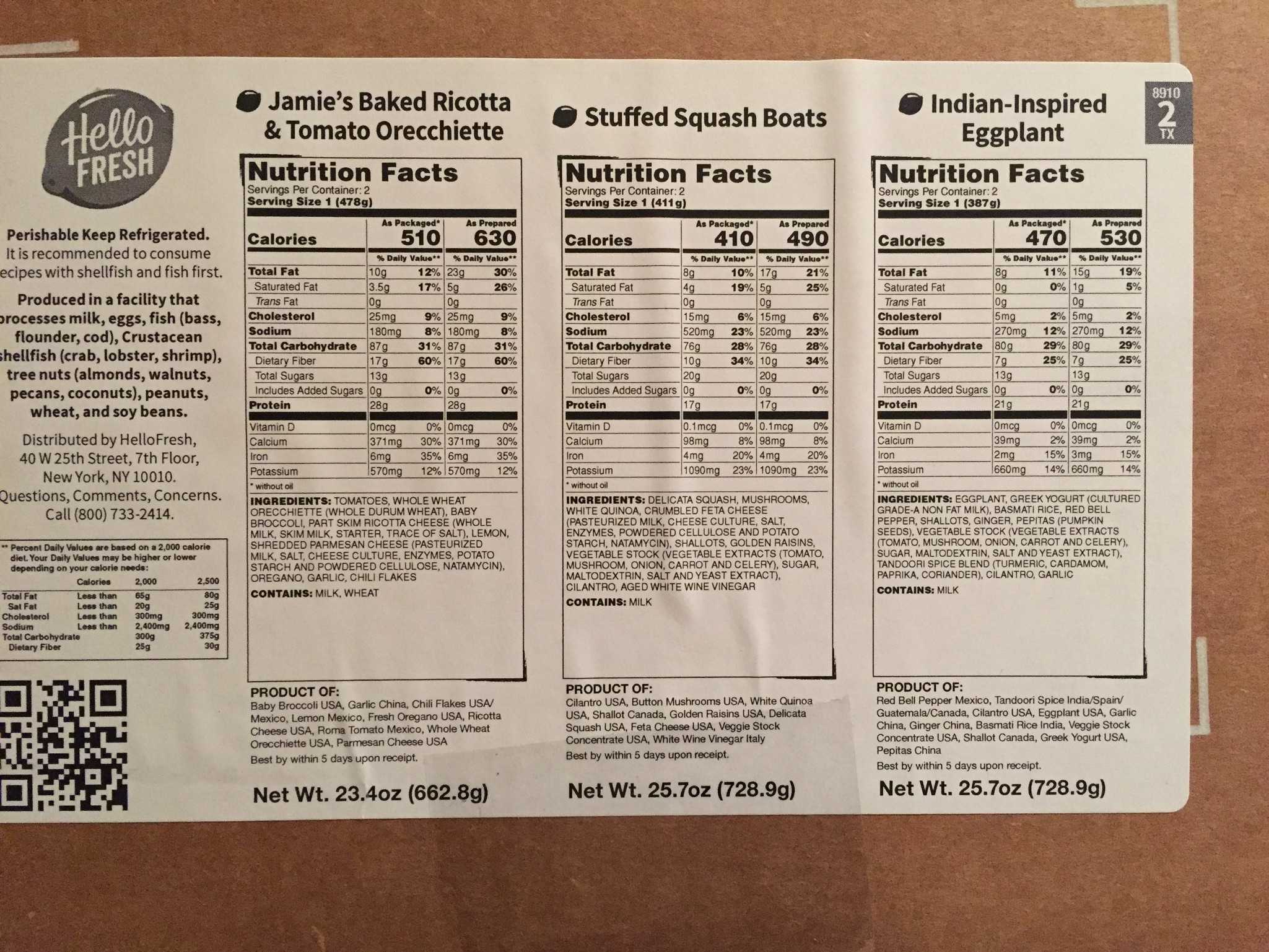 hello-fresh-vegetarian-box-november-2016